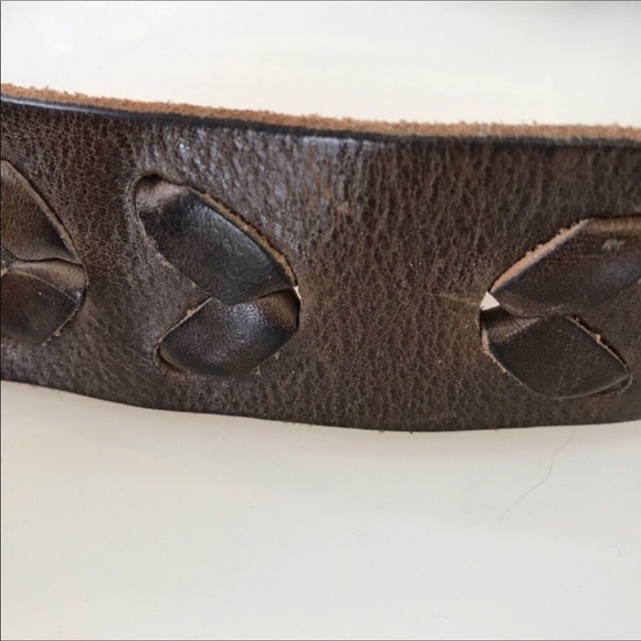 JOOP! Made In Italy Leather Brown Belt M/90